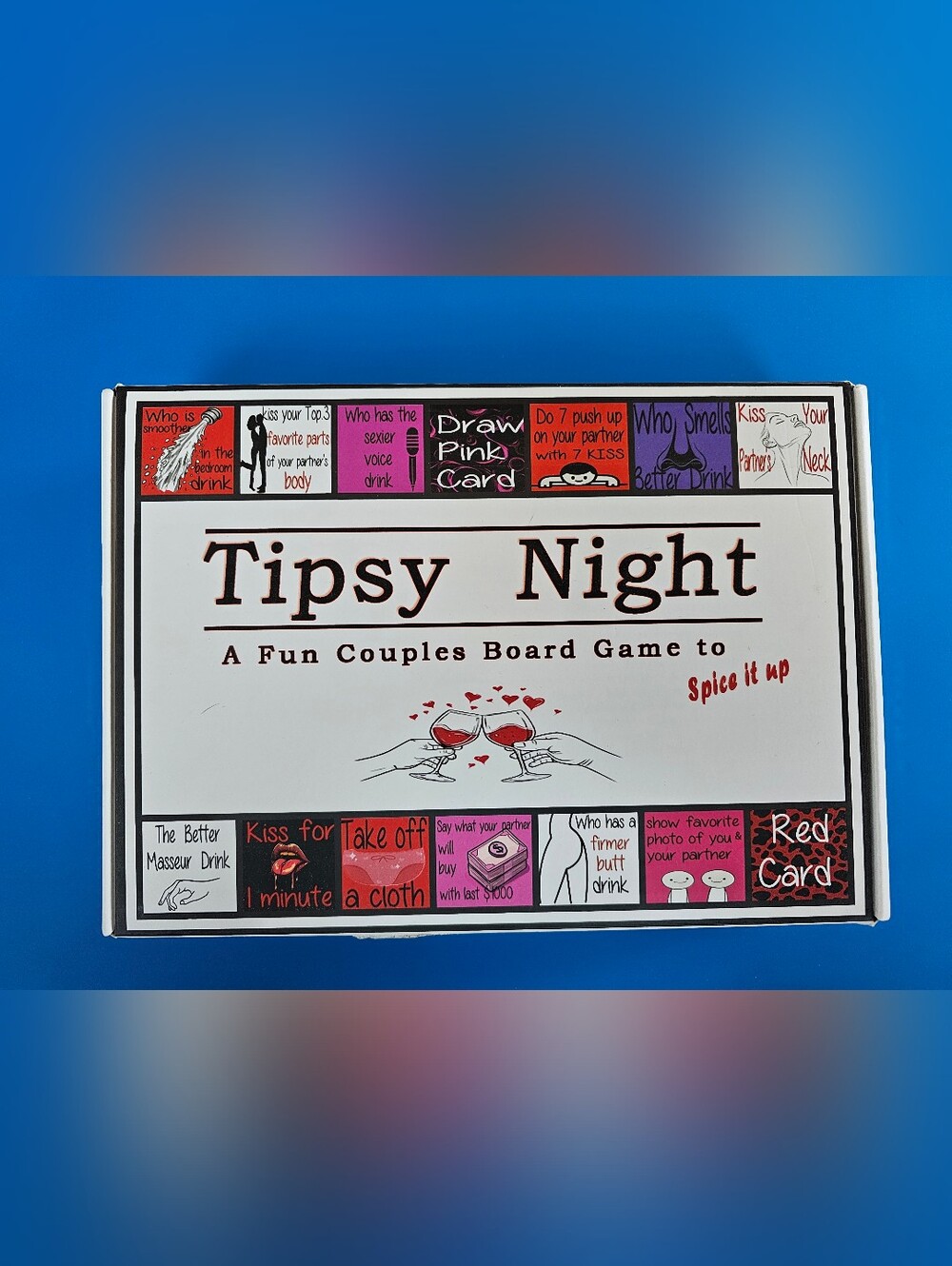 Tipsy Night Couples Board Game
